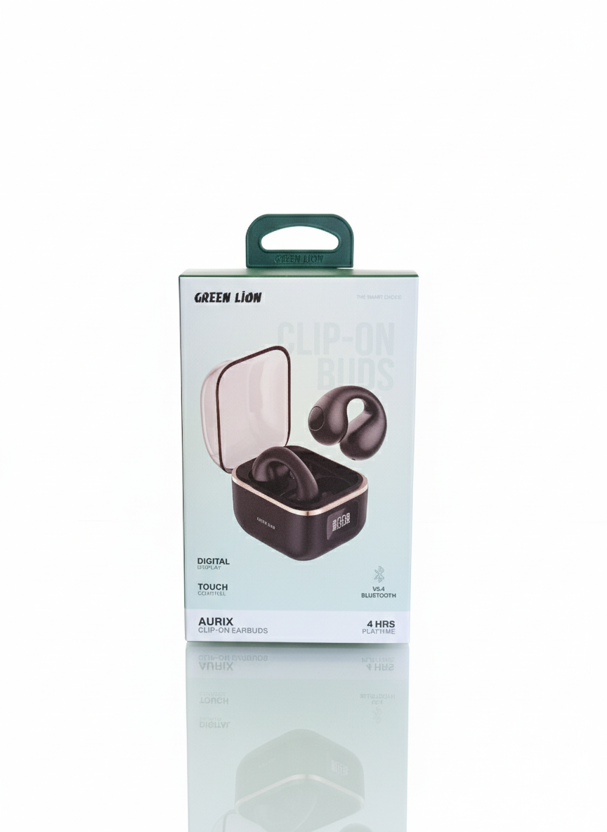 Green Lion Aurix Clip-On Earbuds
