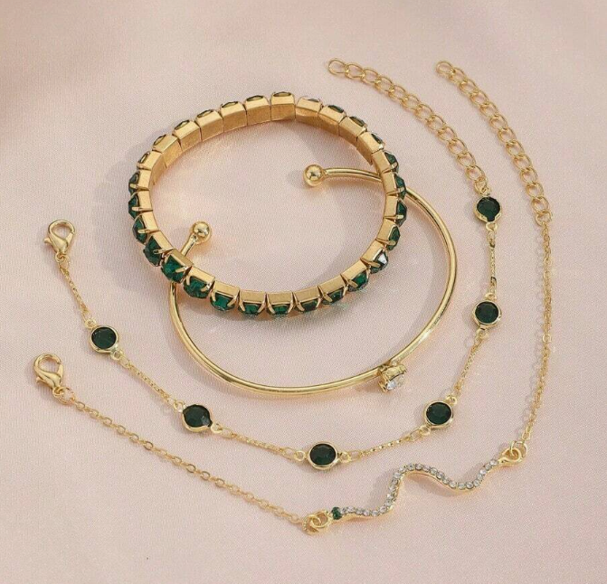 Bracelet Set Snake Shaped