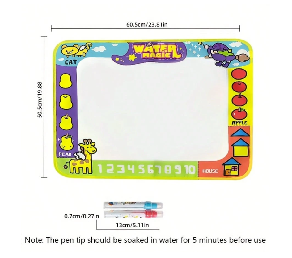 Magical Watercolor Painting Mat
