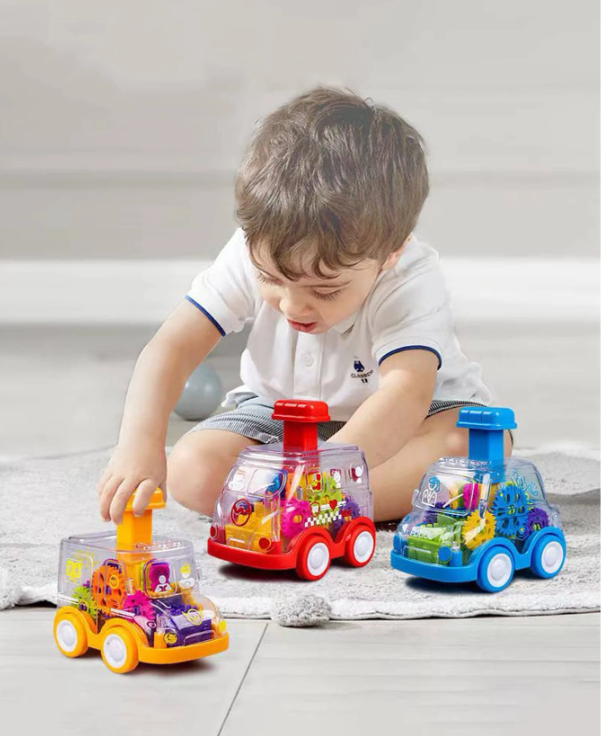 Kids Inertial Gear Toy Car