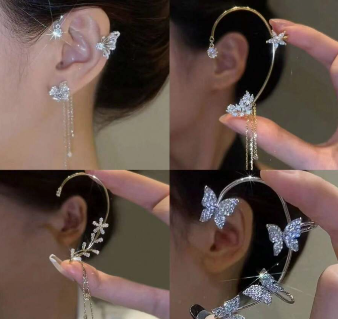 Woman Earring Butterfly