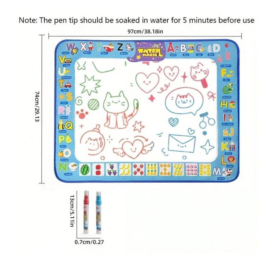 Magical Watercolor Painting Mat